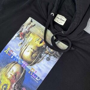 Jon Lauren Apparel‎ Graphic Black Hoodie Astroworld Sweatshirt Streetwear